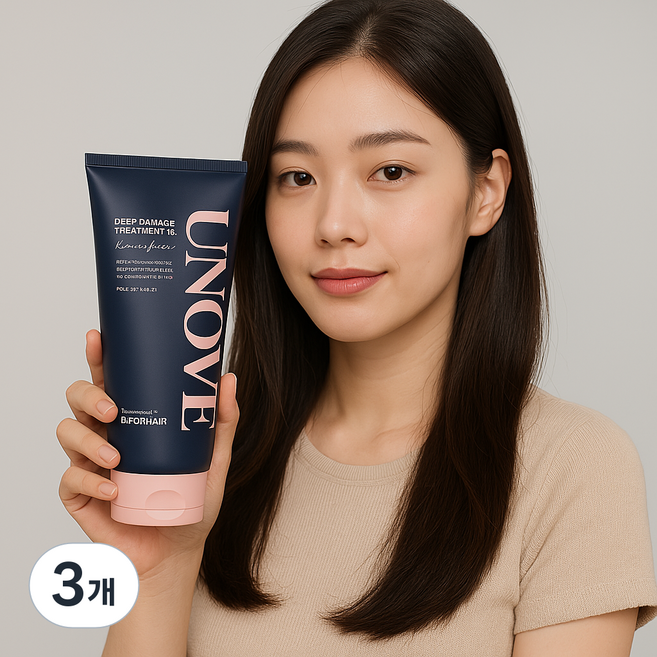 어노브 딥 데미지 트리트먼트 EX 헤어팩/헤어마스크, 207ml, 3개