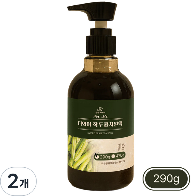 양원프레쉬 더와이 고소한 작두콩차원액, 2개, 290g