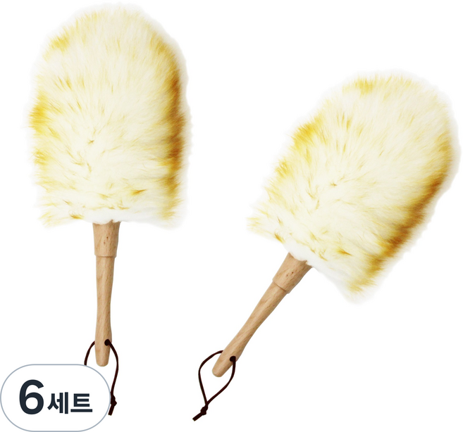 필굿리빙 양모 먼지털이개, 6세트