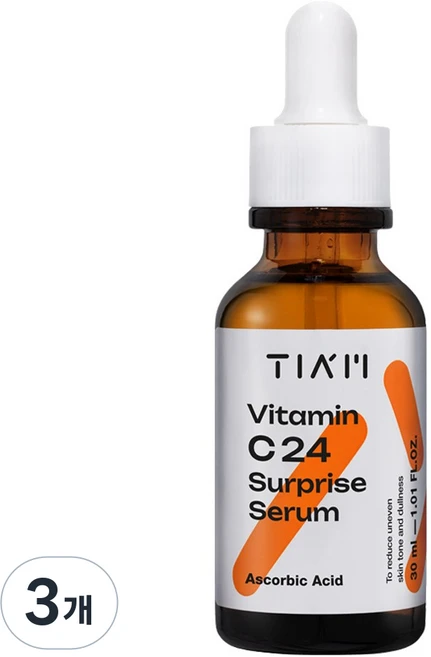티암 비타민C 24 서프라이즈 세럼, 30ml, 3개 - 쿠팡