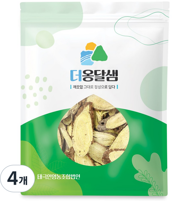 더옹달샘 특A급 우즈백 감초, 4개, 1kg, 1개입