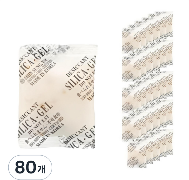 신성데시칸트 부직포 실리카겔, 20g, 80개