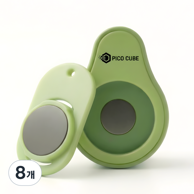 피코큐브 리모컨 자석 거치대 고급형, 8개, 그린