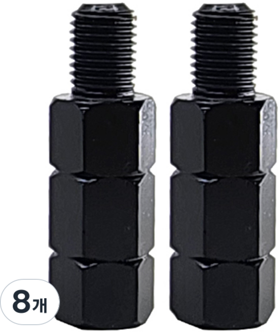 헤드웨이 오토바이 야마하 NMAX 사이드 미러 볼트 역역나사 10mm, 8개