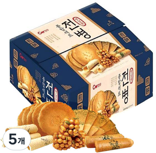 청우 옛날애 종합전병세트, 800g, 5개