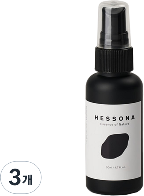 에쏘나 비건 헤어 퍼퓸 픽서 앞머리고정 볼륨스프레이 헤어스프레이, 50ml, 3개