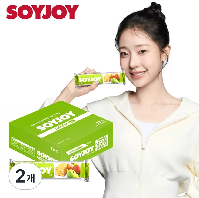 소이조이 애플 고단백질 고식이섬유 글루텐프리, 2개, 360g - 쿠팡
