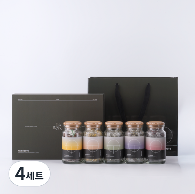 설선물세트 명절 프리미엄 허브티(티백형) 부모님 3종 상자+쇼핑백, 4세트, 옵션4. 히비스커스 + 라벤더 + 루이보스