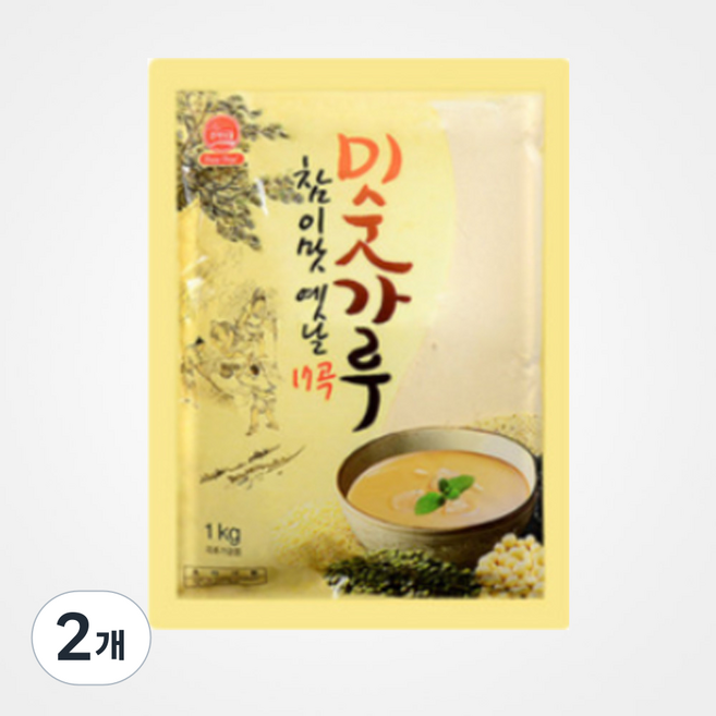 초야 참이맛 미숫가루, 1kg, 2개