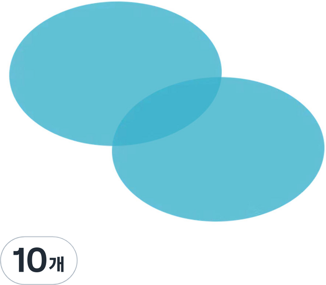 차량용 사이드미러 방수 발수필름 코팅, 10개, 127mm87mm