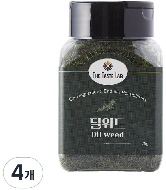 더테이스트랩 딜 위드, 4개, 25g