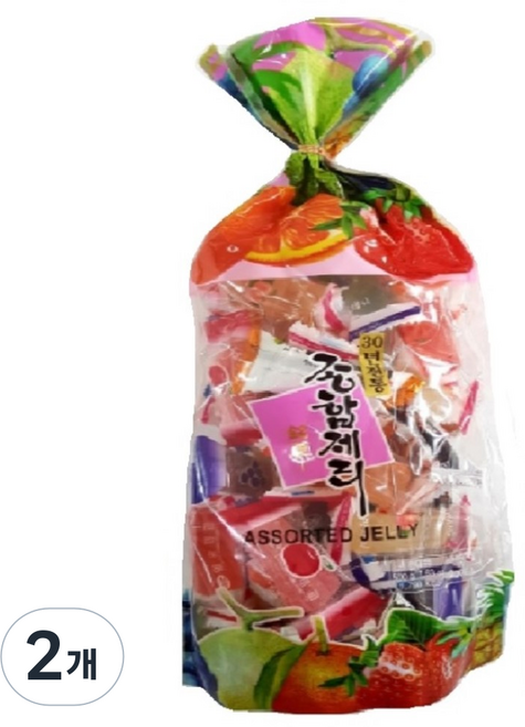 동아제과 종합제리, 500g, 2개