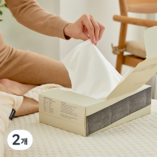 슬로슬로 일회용 대나무 베개 커버 위생용 15매