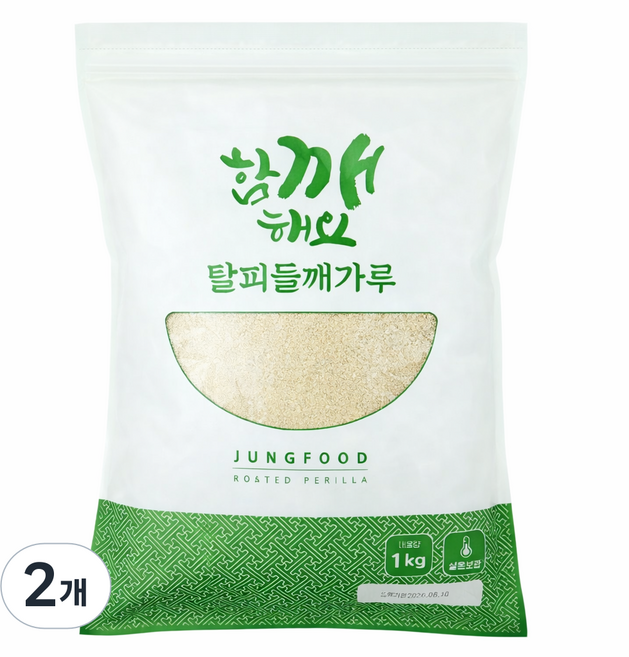 하남댁 탈피 기피 들깨가루, 2개, 1kg