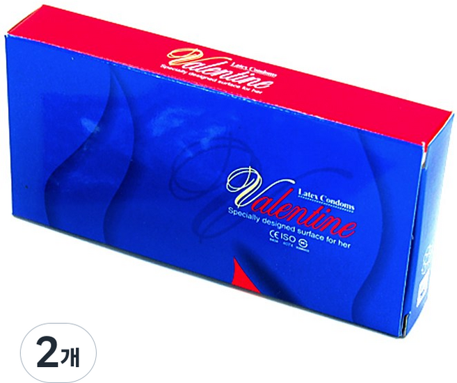 한국라텍스공업(주) 콘돔 한국라텍스 발렌타인 3박스 30p 기타가정의료용품, 10개입, 2개