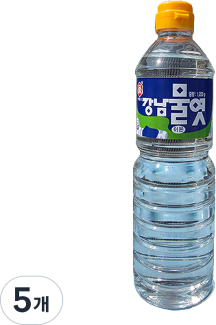 강남식품 강남 이온 물엿, 5개, 1.2kg