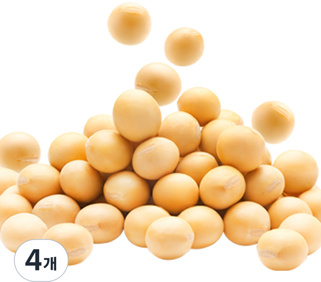 백태 수입콩(미국산) 4.5kg 수입산 원적외선 빛살균 살균한콩 백태 메주콩/콩국수콩/두부콩, 4.5kg(1개), 4개