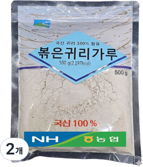 볶은 귀리가루 농협 국산 강원도 인제 귀리분말 곡물가루, 2개