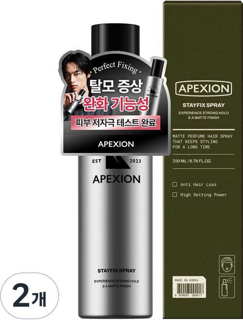 에펙션 스테이픽스 스프레이, 2개, 200ml