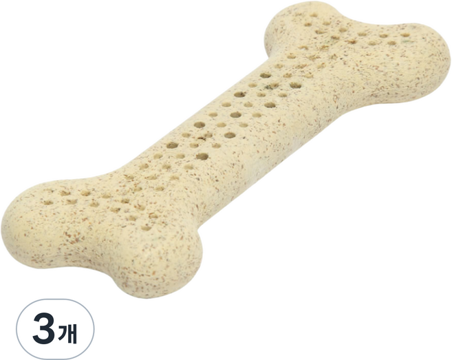 강아지 이갈이 우드스틱 커피나무 대용 옥수수 콘본 장난감, 치킨, 3개