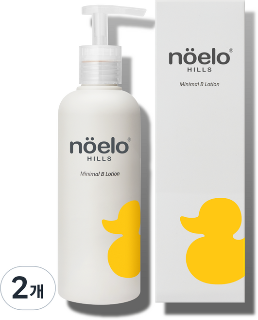 [노엘로힐스] 어린이 48시간 보습 로션 (신세계 현대 롯데 백화점 / 미니멀비 로션), 240ml, 2개