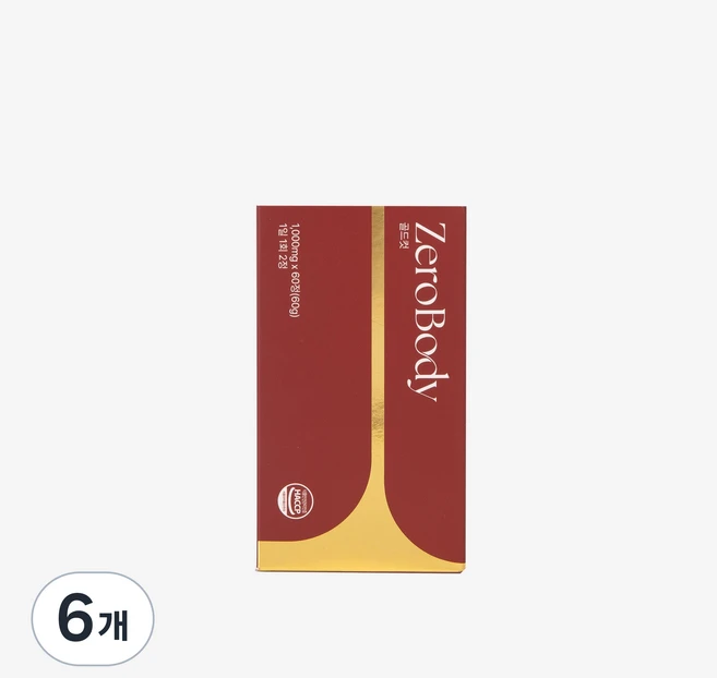 제로바디 뉴욕컷팅제 제로알약 미국식 알파CD 골드컷 식약청 HACCP 인증, 6개, 60정 - 쿠팡