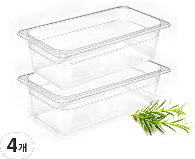 일리 1/3 pc 밧드, 4개