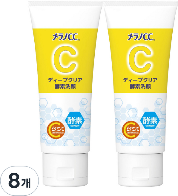 멜라노 CC 엔자임 페이스 워시, 130g, 8개