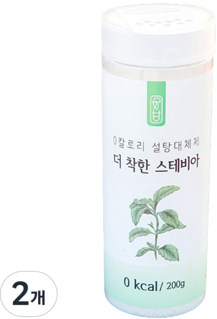 대평 설탕대신 스테비아 200g 유통기한 2026년 8월 12일, 2개