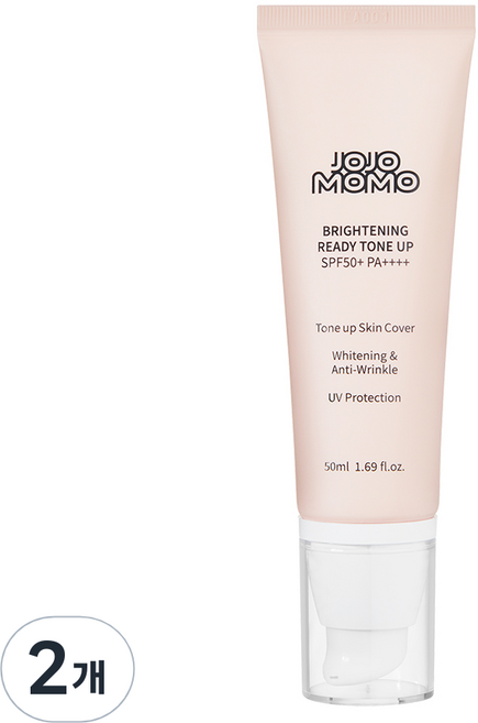 조조모모 브라이트닝 레디 톤업 크림, 2개, 50ml