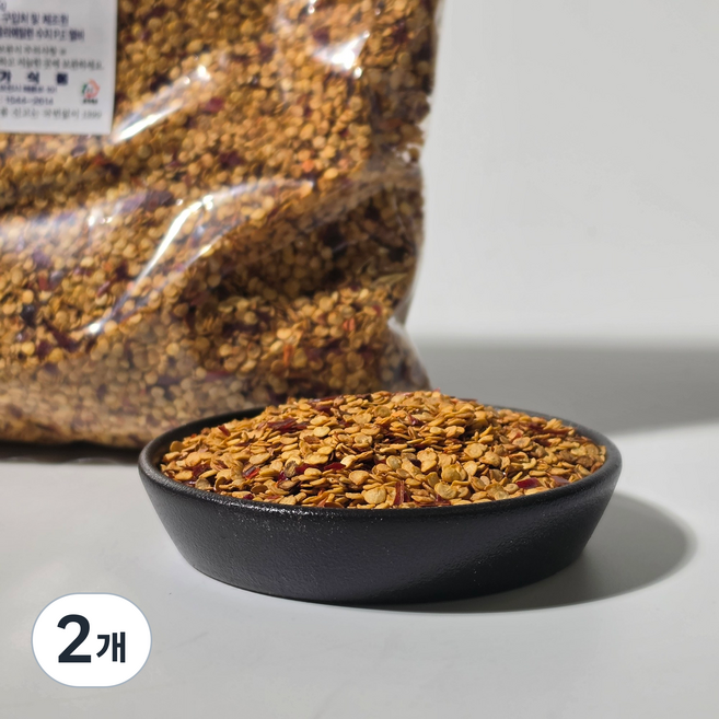 농가식품 국내산 햇 고추씨 고추씨앗 국산고추씨, 1kg, 2개