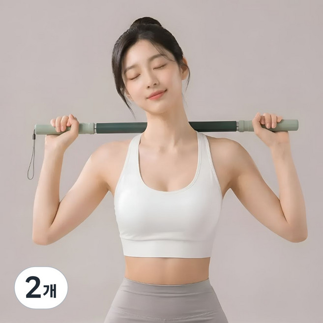 9위 - 핏룸 프리미엄 바디라인 케어 마사지 스틱, green, 2개