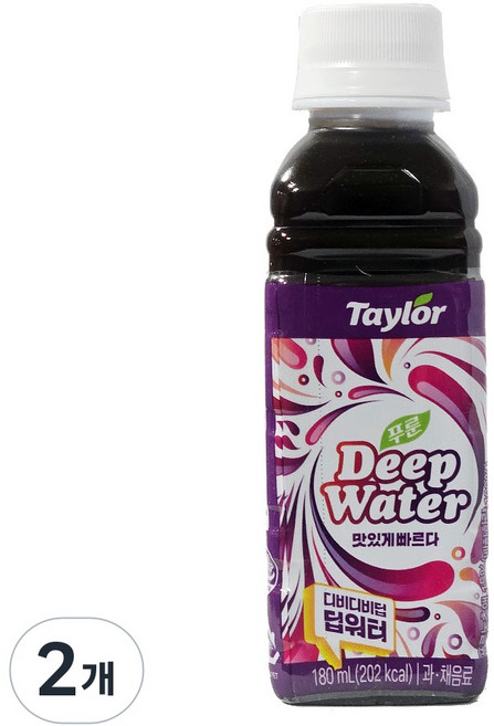 테일러 푸룬 딥워터, 180ml, 2개