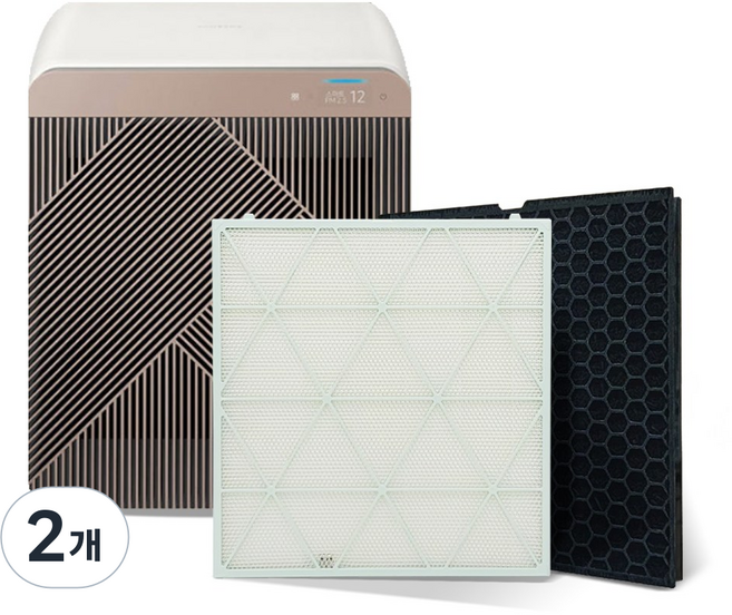 삼성 큐브 공기청정기 호환 필터 CFX-H170D H100D H1005D H1705D, CFX-H170D (고급형), 2개