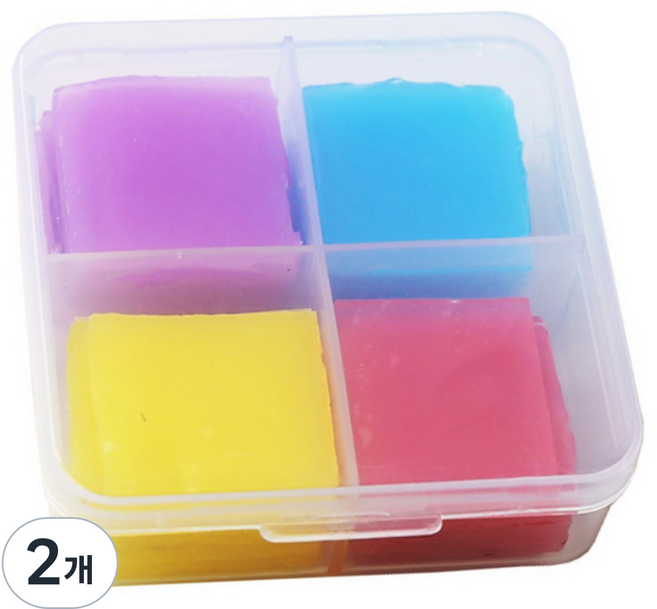 블링블링 보석십자수 2.5x2.5cm 고체풀세트 32p, 2개, 혼합색상