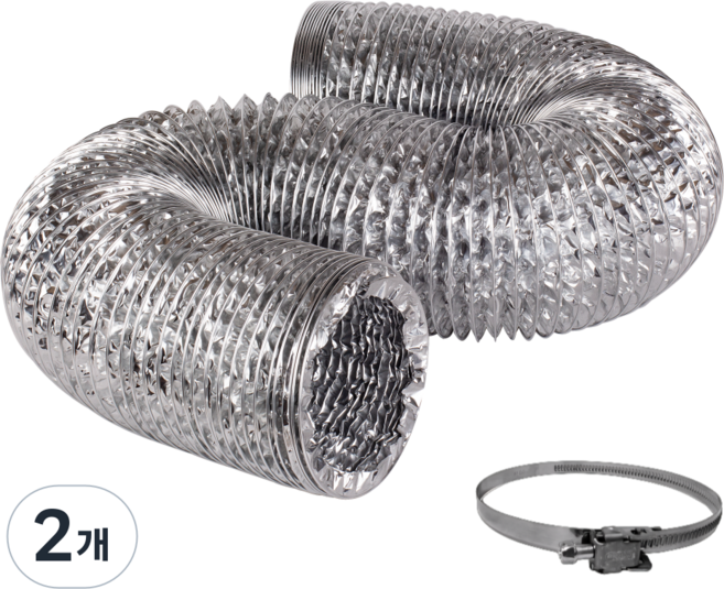 대한후렉시블 알류미늄 덕트 호스 5m, 2개