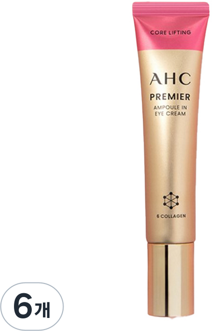 AHC 프리미어 앰플 인 아이크림 코어 리프팅 시즌12, 6개, 40ml