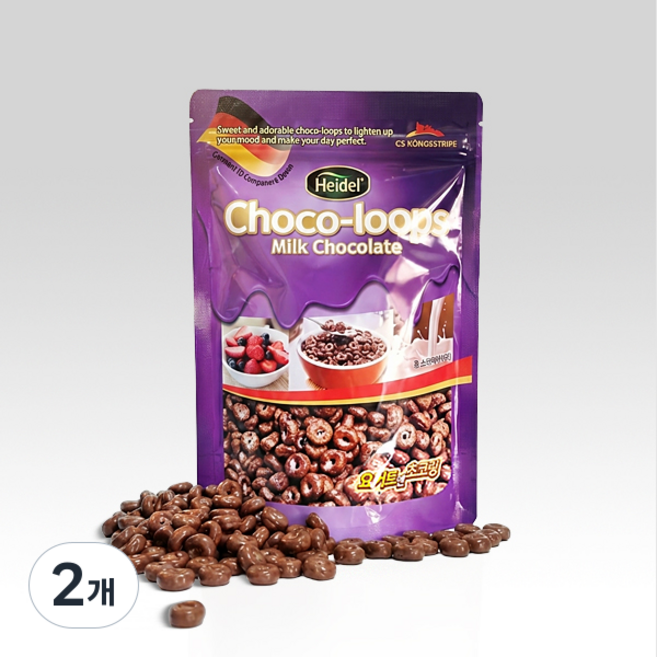하이델 초코룹스, 2개, 110g