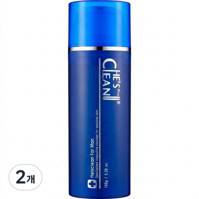 히즈클린 남성청결제 사타구니 항문 냄새 쿨링 세정제, 150g, 2개