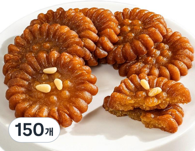 프리미엄 호박 찹쌀 약과 옛날과자, 150개, 30g