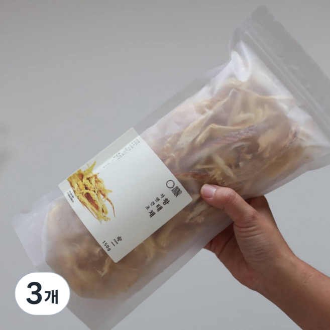 바다로 가시없는 자연건조 용대리 황태채, 3개, 150g