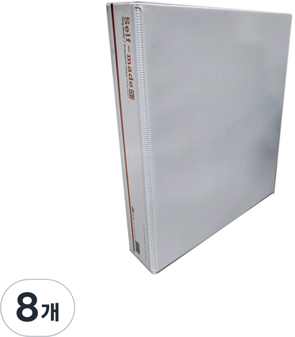 백색투명3공D링바인더(A4/5cm)단위상품, 8개