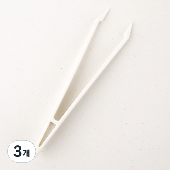 마카롱 플라스틱 핀셋 8cm 쪽집게 트위저 파스텔 네일파츠 쌍꺼풀테이프 작은 뾰족한, 마카롱플라스틱핀셋8cm 화이트, 3개