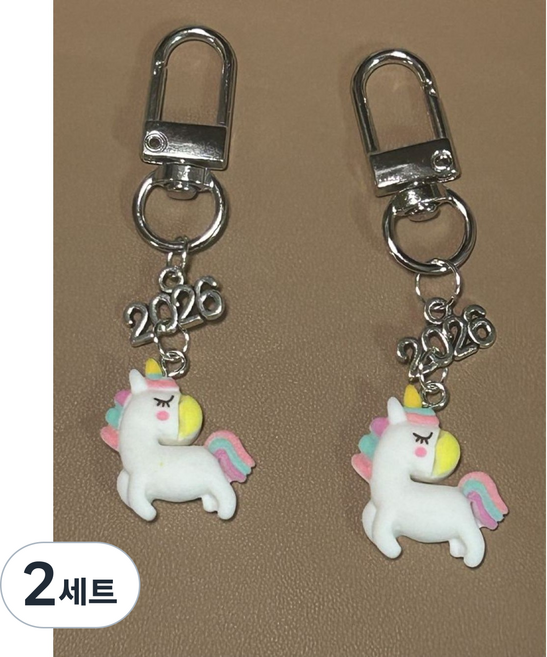 2026 솔메이트 행운 키링, 유니콘2개, 2세트