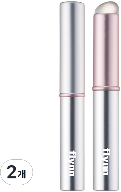 플린 핑거팁 실리콘 립 브러쉬, 2개, one color