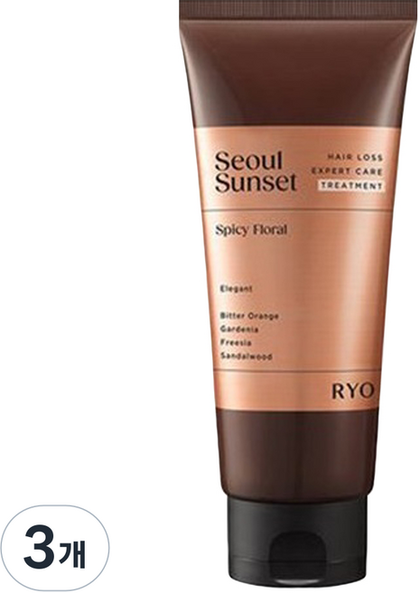 려 자양윤모 탈모증상전문케어 트리트먼트 서울석양, 200ml, 3개