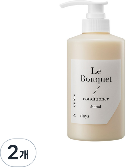 먼스앤데이즈 르 부케 컨디셔너, 500ml, 2개