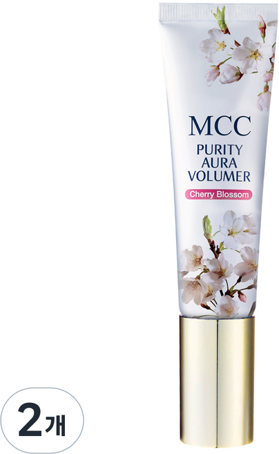엠씨씨코스메틱 퓨리티 광채 볼류머 메이크업베이스 30g, 핑크펄, 2개