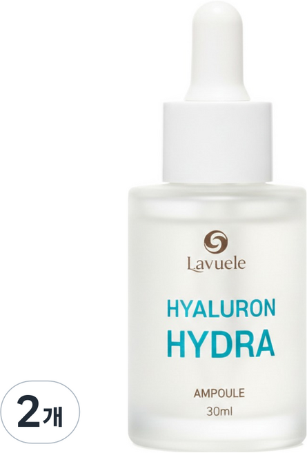 라뷰엘 멀티 히알루론산 고분자 저분자 수분 보습 진정 앰플, 2개, 30ml