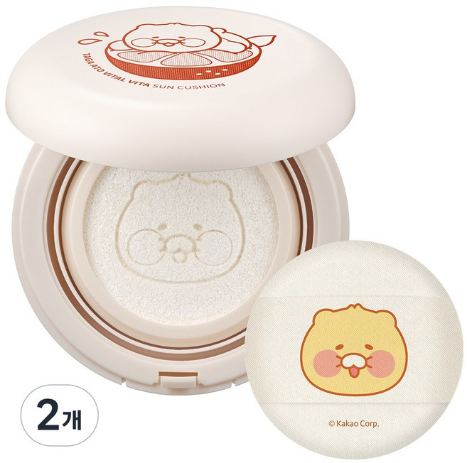 타가 아토 바이탈 비타 선 쿠션 SPF 50+ PA++++, 14ml, 2개